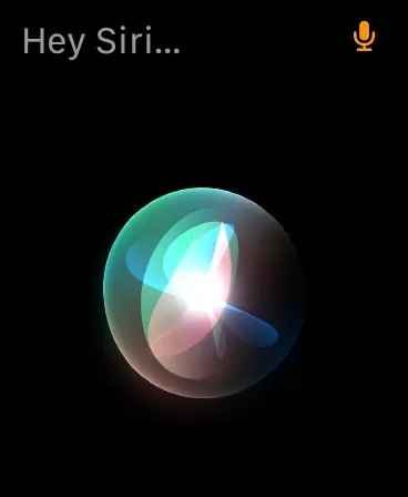 commande hey siri pour utiliser FaceTime sur Apple Watch