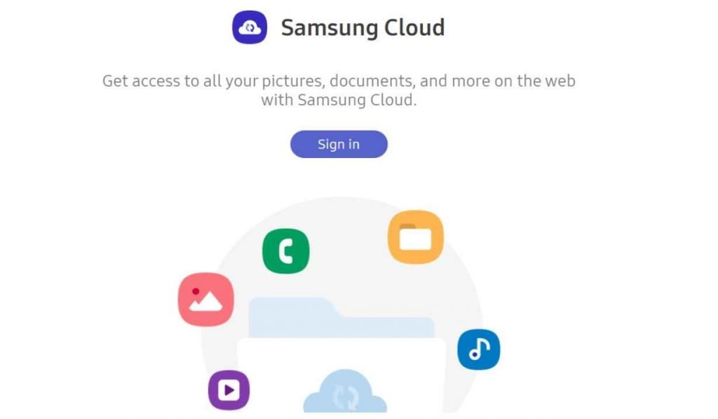 ouvrez Samsung Cloud pour accéder à toutes les fonctions 